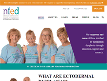 Tablet Screenshot of nfed.org